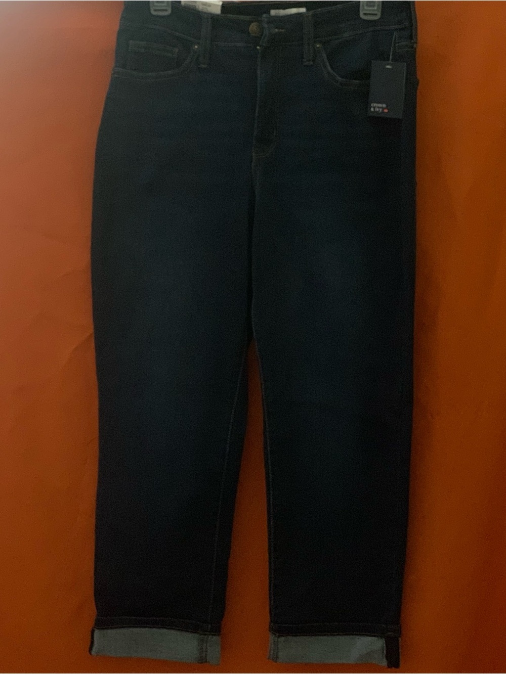 crown & ivy Dark Blue Women's Jeans - Classic Indigo Wash